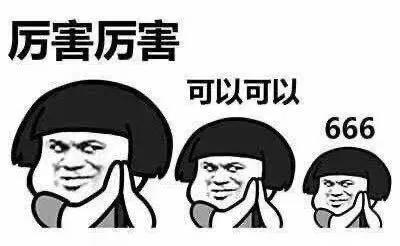 厲害厲害，可以可以，666