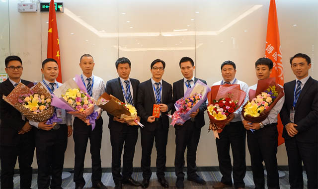 “業(yè)務(wù)團(tuán)隊(duì)PK優(yōu)勝獎(jiǎng):--事業(yè)一部的銷(xiāo)售精英們!