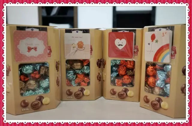 母親節(jié)愛心禮物-濃情巧克力(還有附上手寫祝福語的小賀卡)